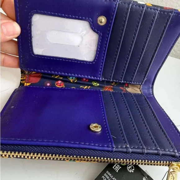 Disney Loungefly Purple Wallet - Picture 4 of 4